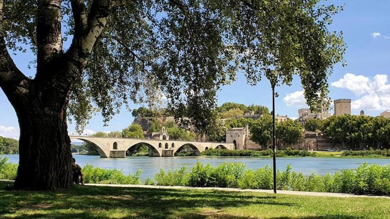 Appart Villa Magnolia Villeneuve Les Avignon - Provence Exterior foto